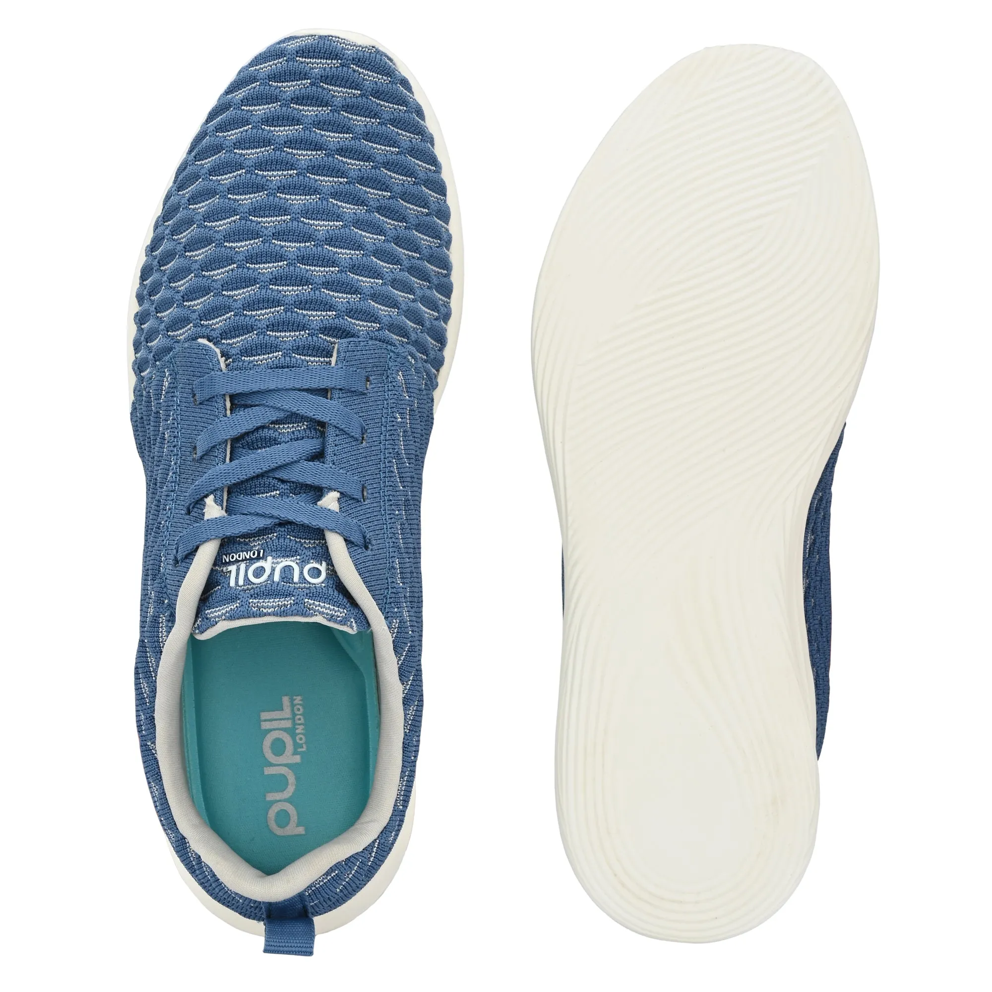 Pupil Men's Eye-05 Running Shoes, R.Blue and Grey