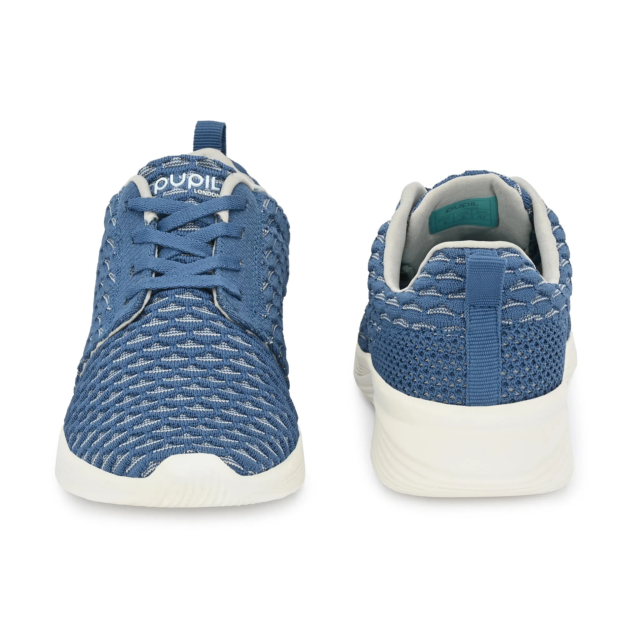 Pupil Men's Eye-05 Running Shoes, R.Blue and Grey