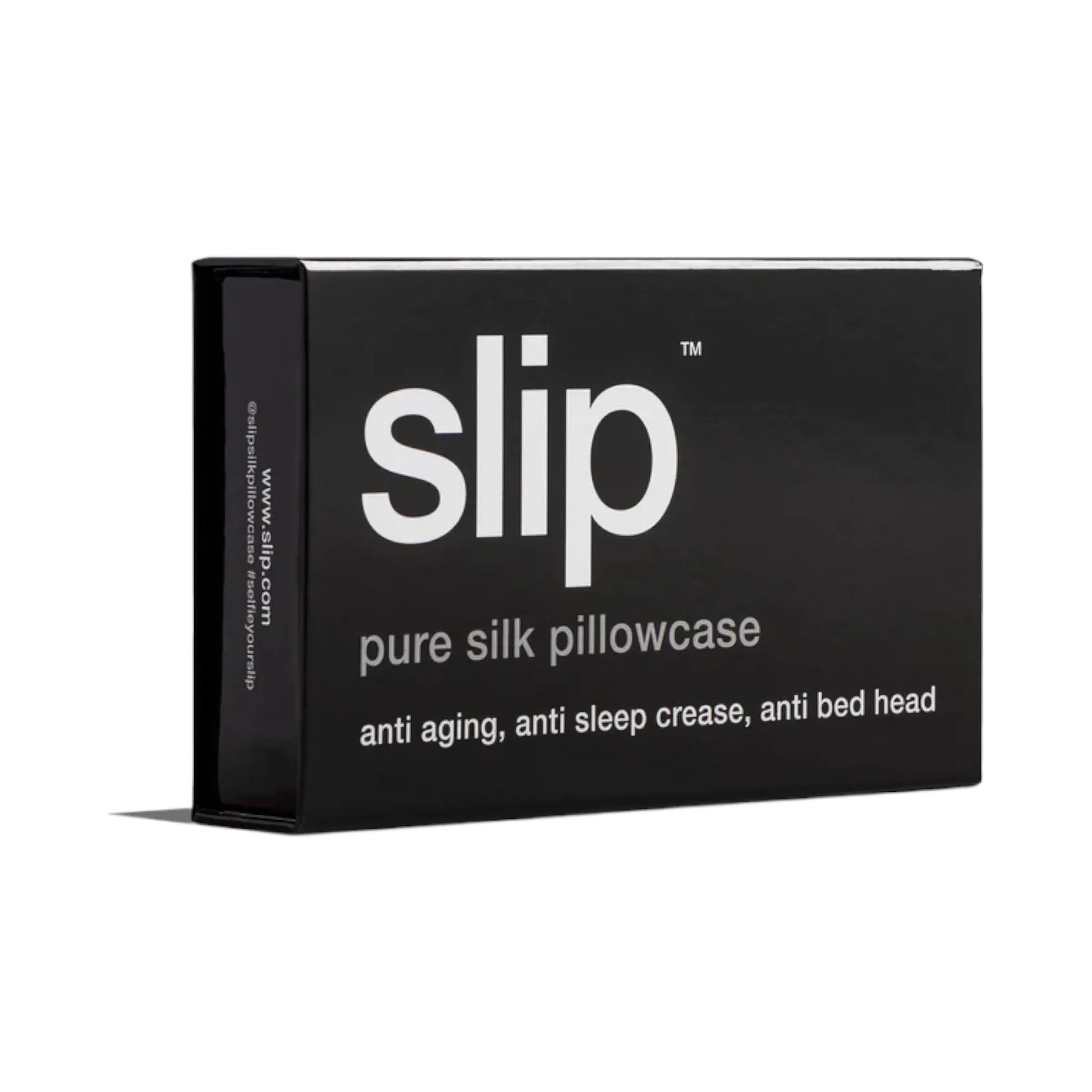 Pure Silk Pillowcase Queen - Black