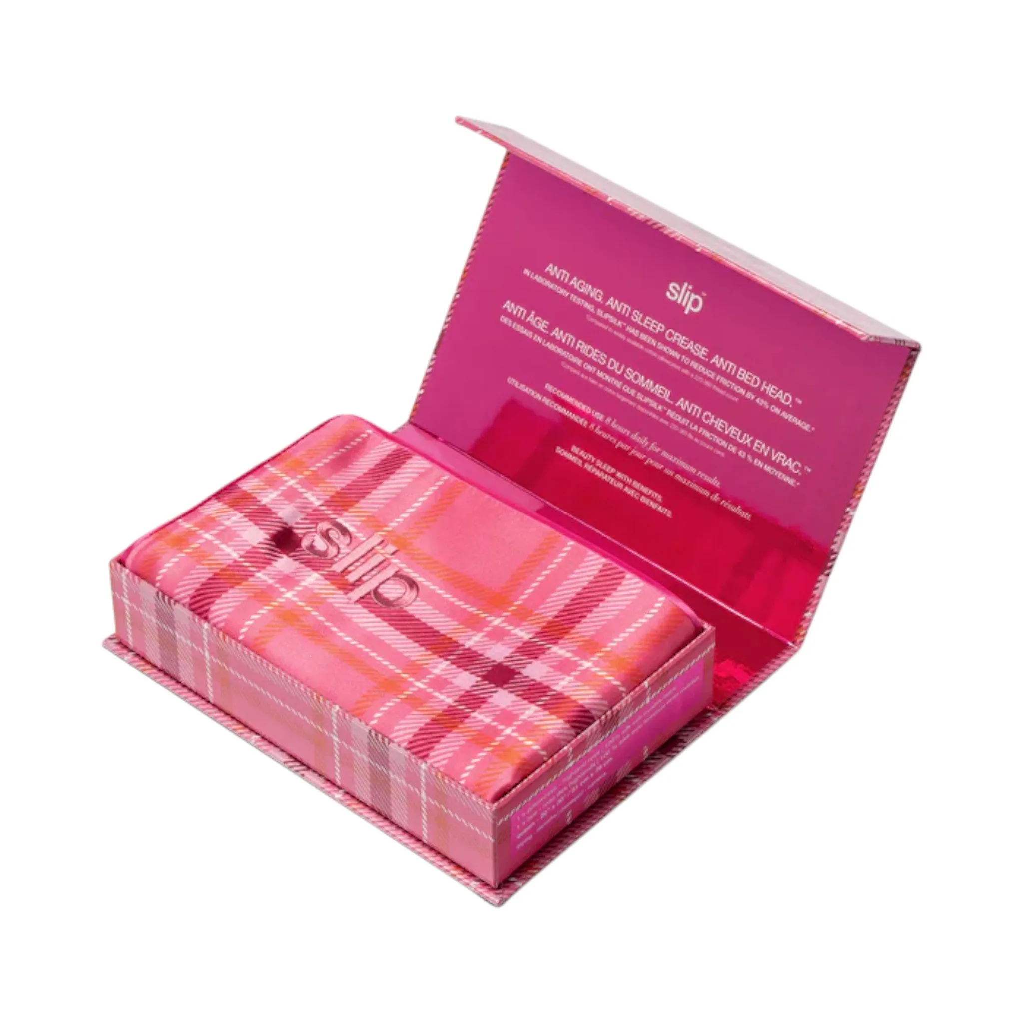Pure Silk Pillowcase Queen - Highland Rose