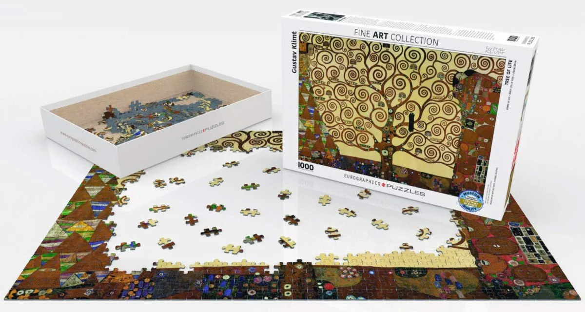 Puzzle Eurographics - 1000 p - L'Arbre de Vie - Klimt