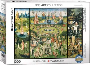 Puzzle Eurographics - 1000 p - Le jardin des délices - Bosch