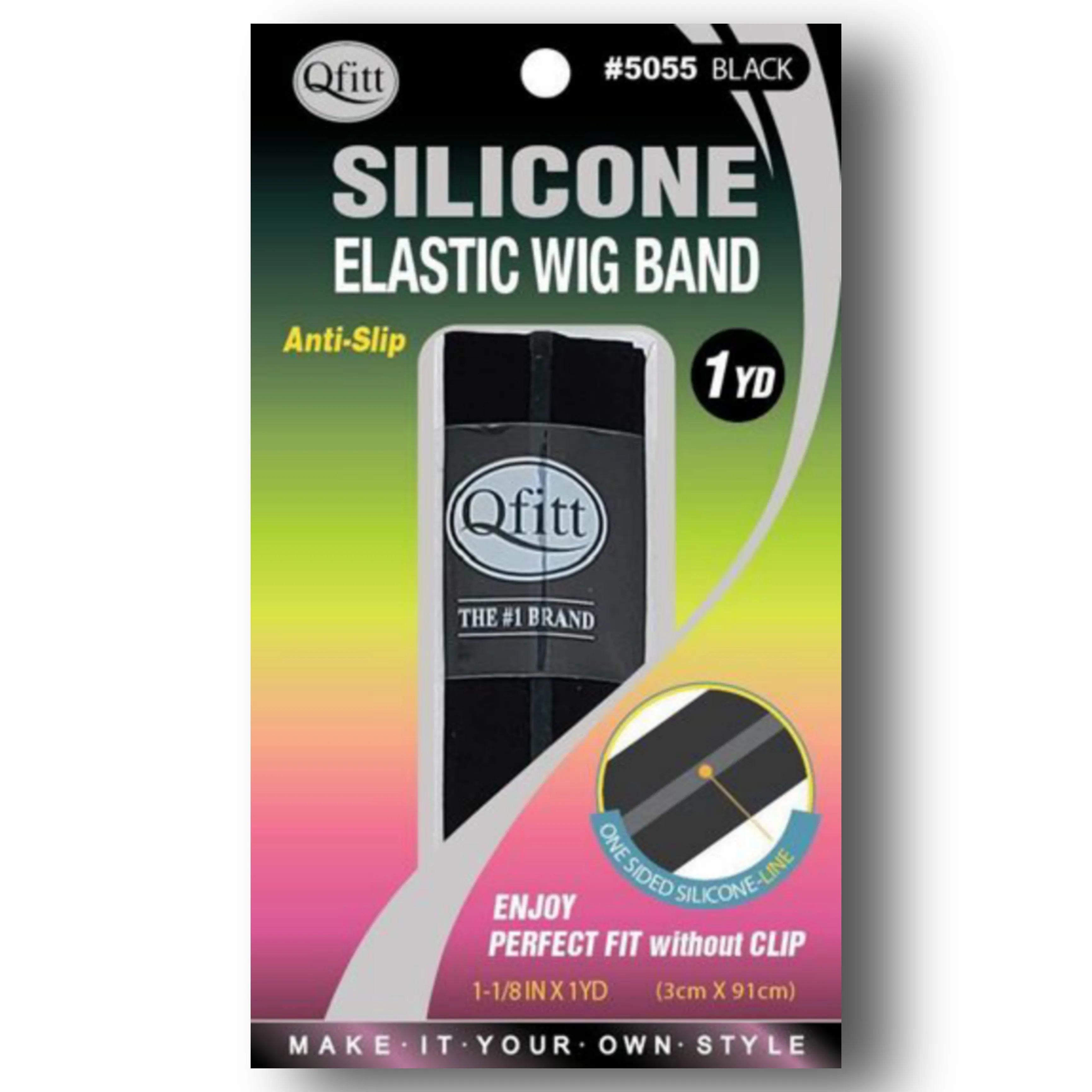 Qfitt Silicone Elastic Wig Band