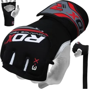 RDX X3 Neoprene Gel Grappling Gloves - Red