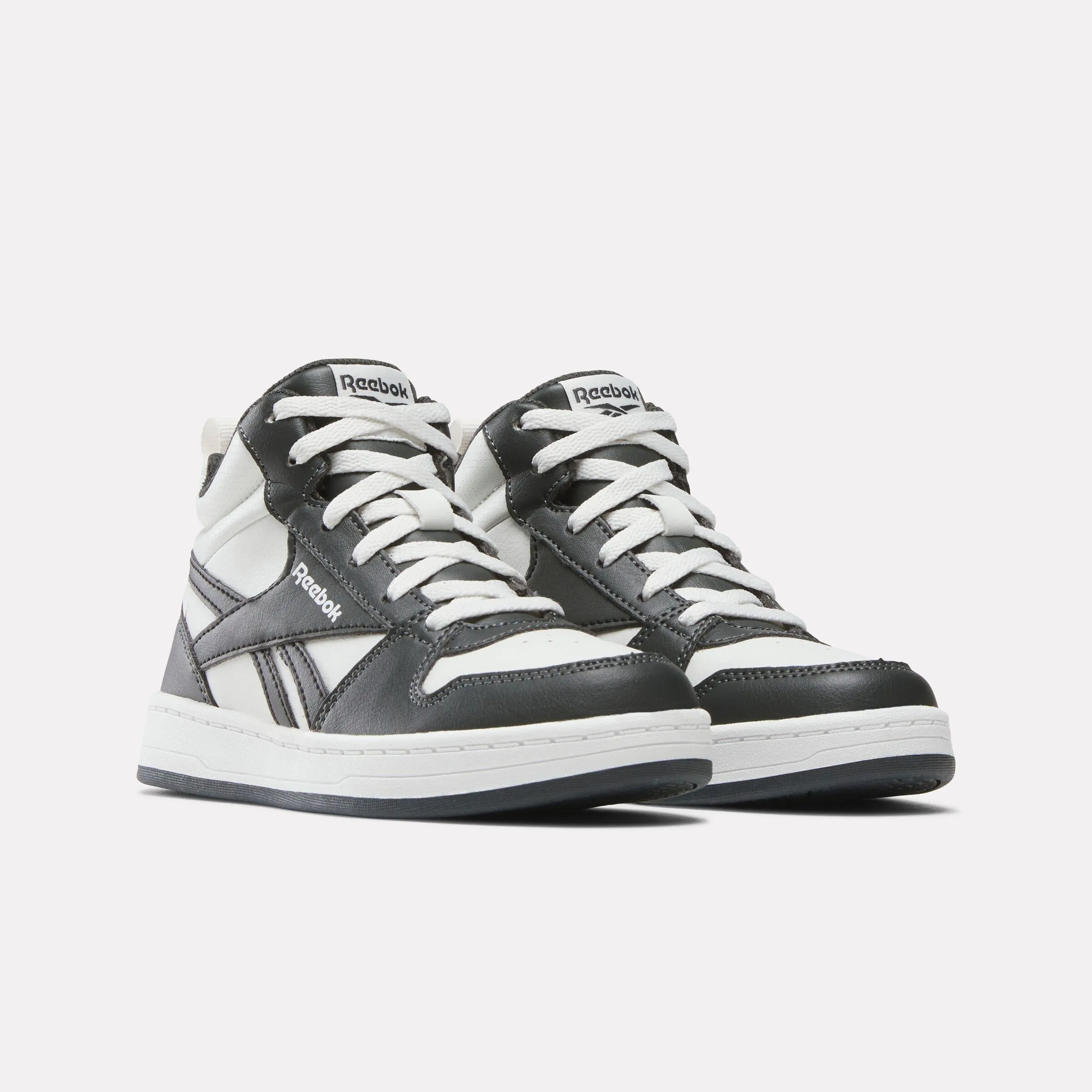 Reebok Footwear Kids Royal Prime Mid 2.0 Retro Basketball Shoes - Pre-School BARLEYGREY/GREY6/FTWRWHITE