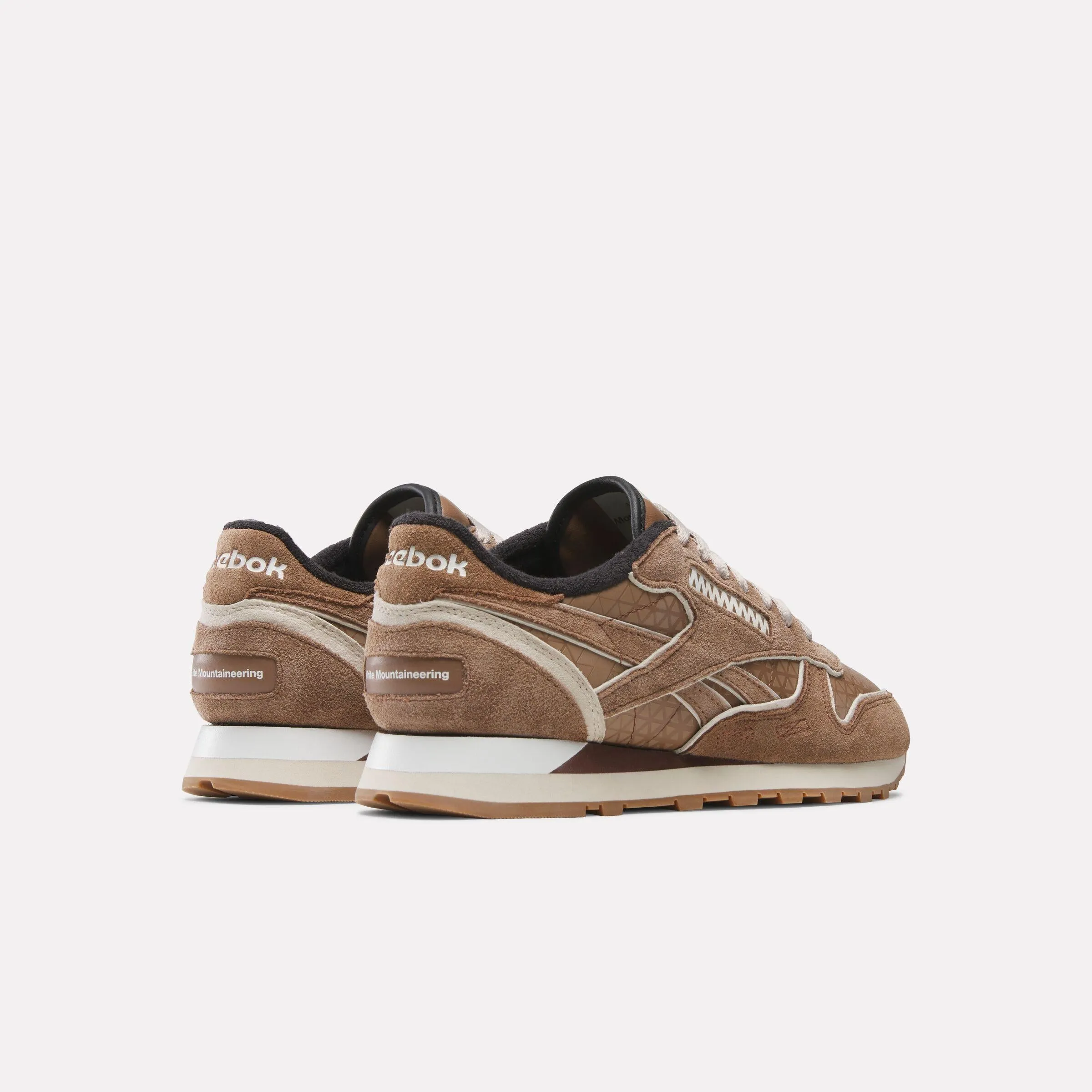 Reebok Footwear Men Reebok x White Mountaineering Classic Leather Shoes BROWN/BROWN/BROWN