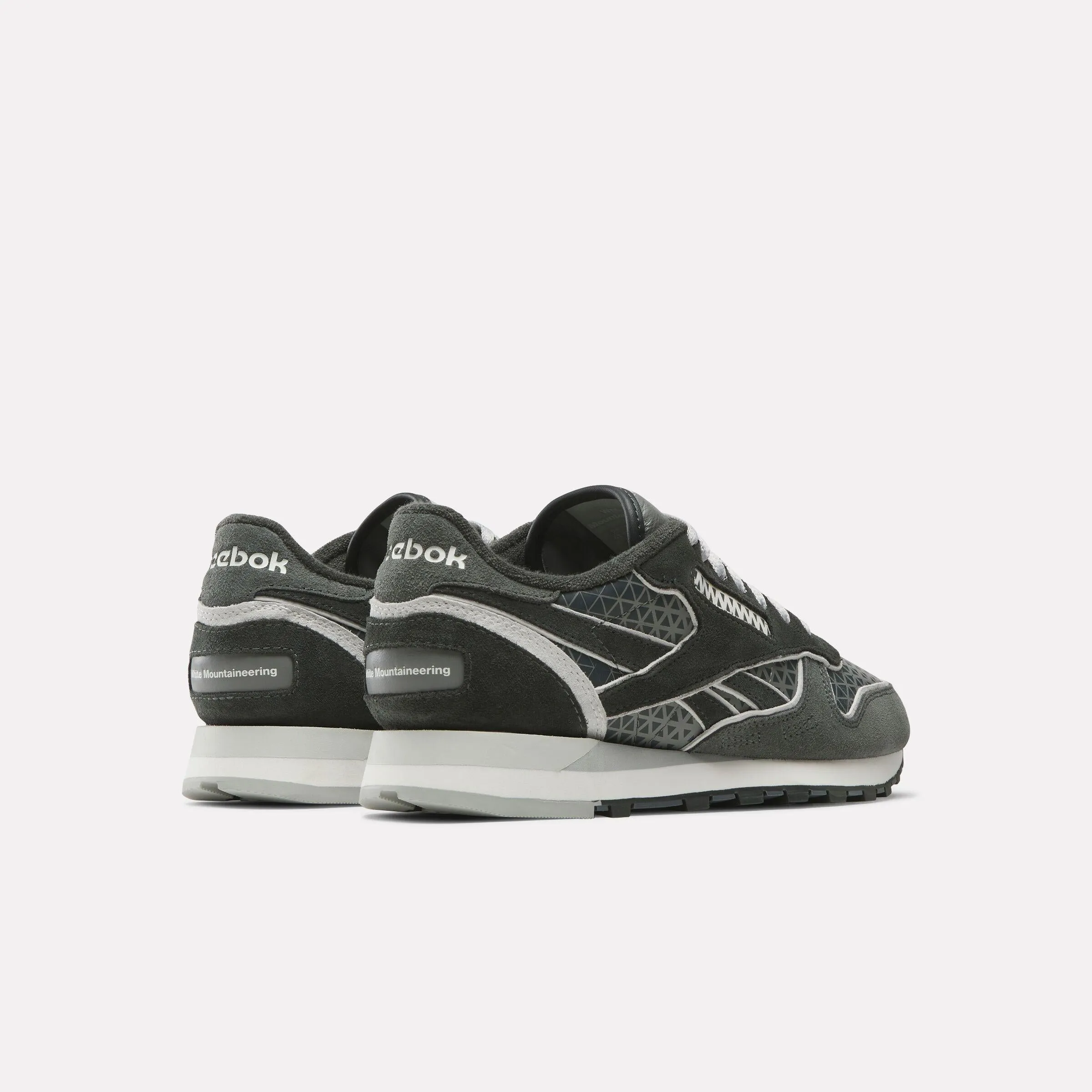 Reebok Footwear Men Reebok x White Mountaineering Classic Leather Shoes GREY/GREY/GREY
