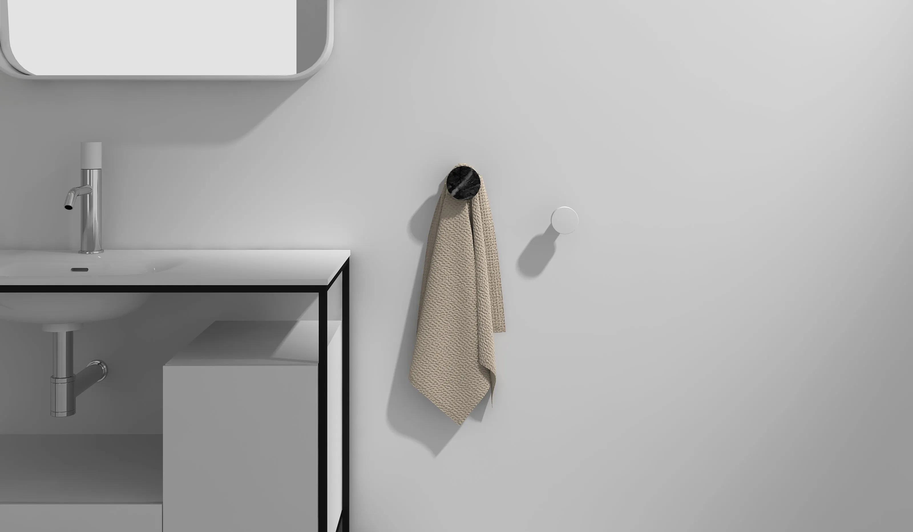 Round Robe Hook - 40mm - G01150