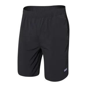 Saxx Mens Go Coastal Classic Volley 7" Swim Short - Faded Black