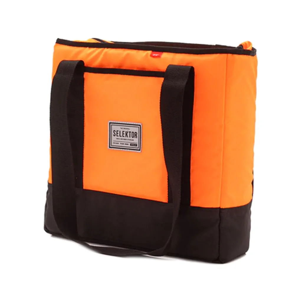 Selektor Classic Light Bag 30 LP 12" Orange and Black