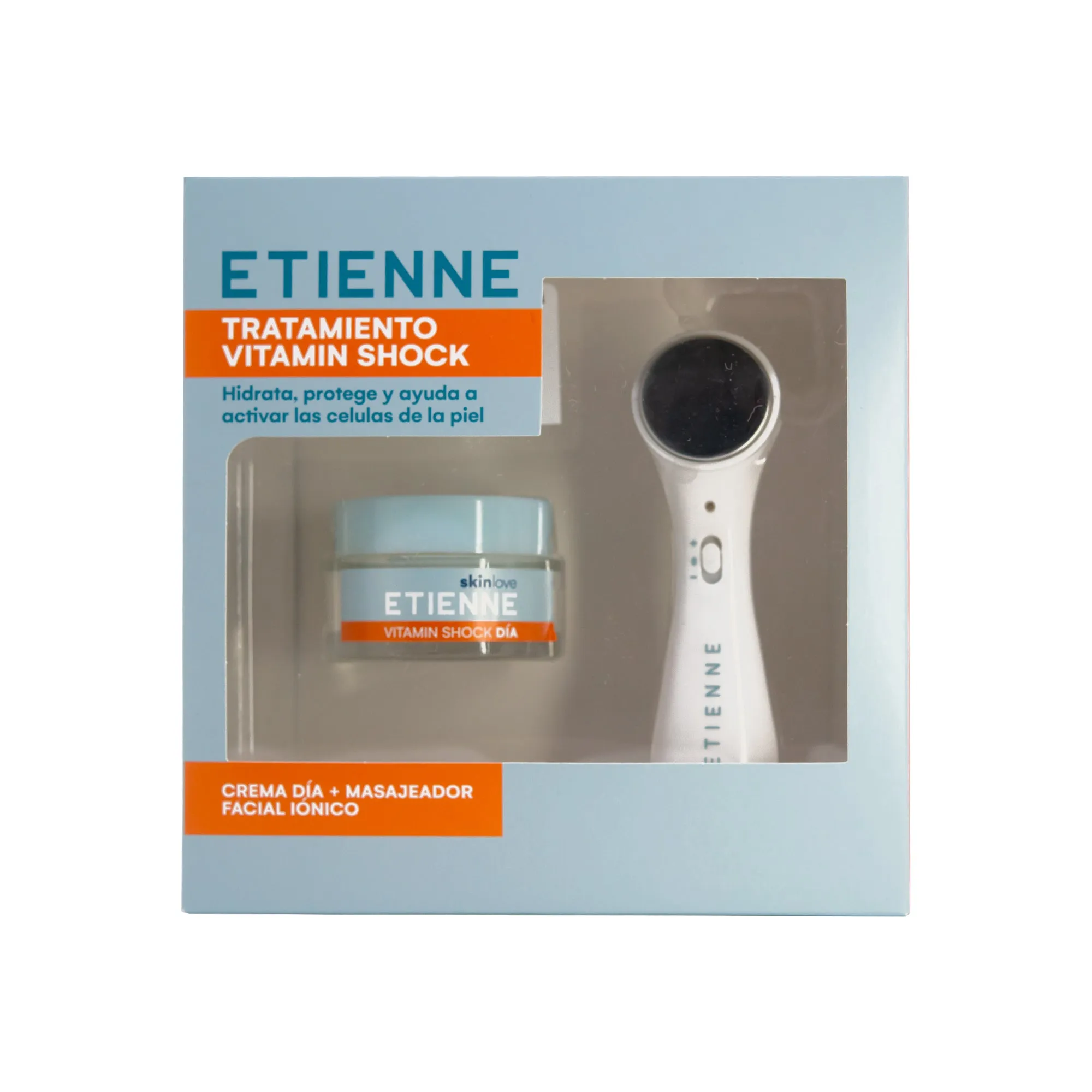 Set Etienne Crema Día Vitamin Shock   Máquina