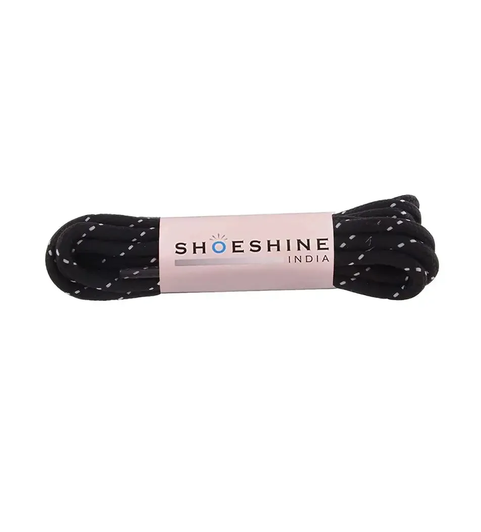 SHOESHINE Shoe Lace (1 Pair) 4mm Orange Round Shoelace & Boot Laces