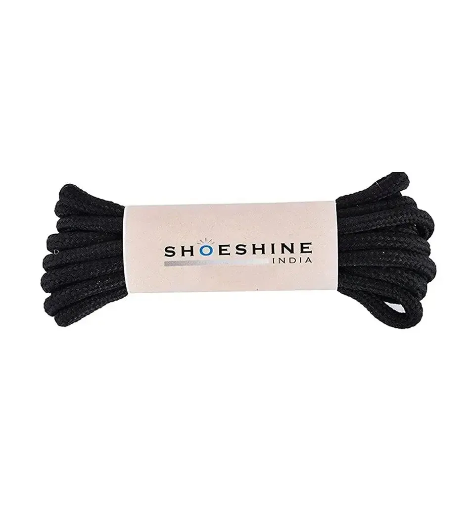 SHOESHINE Shoe Lace (1 Pair) 4mm Orange Round Shoelace & Boot Laces