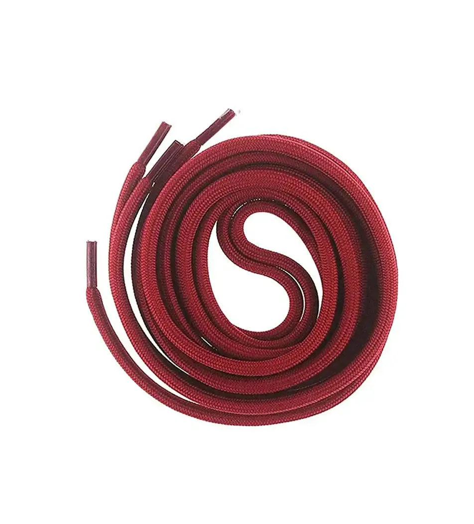 SHOESHINE Shoe Lace (1 Pair) 4mm Orange Round Shoelace & Boot Laces