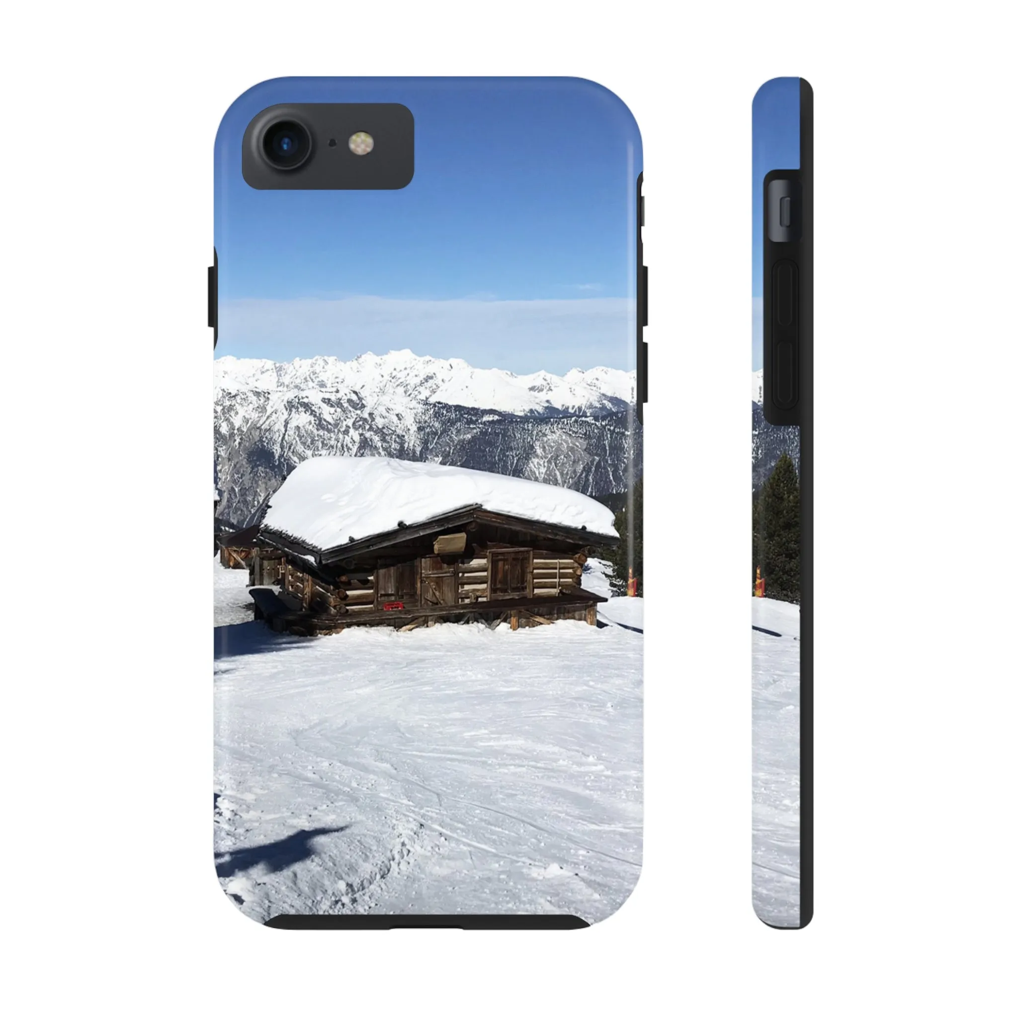 Ski Hut in the Alps - Tough Phone Case, Case-Mate