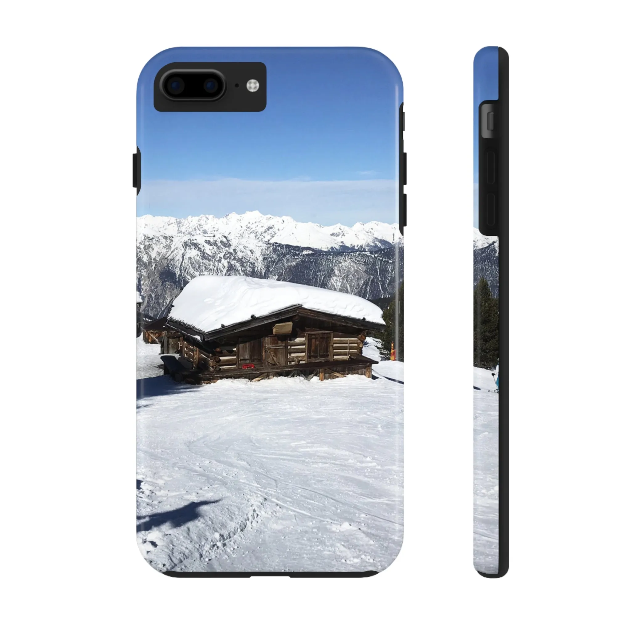 Ski Hut in the Alps - Tough Phone Case, Case-Mate