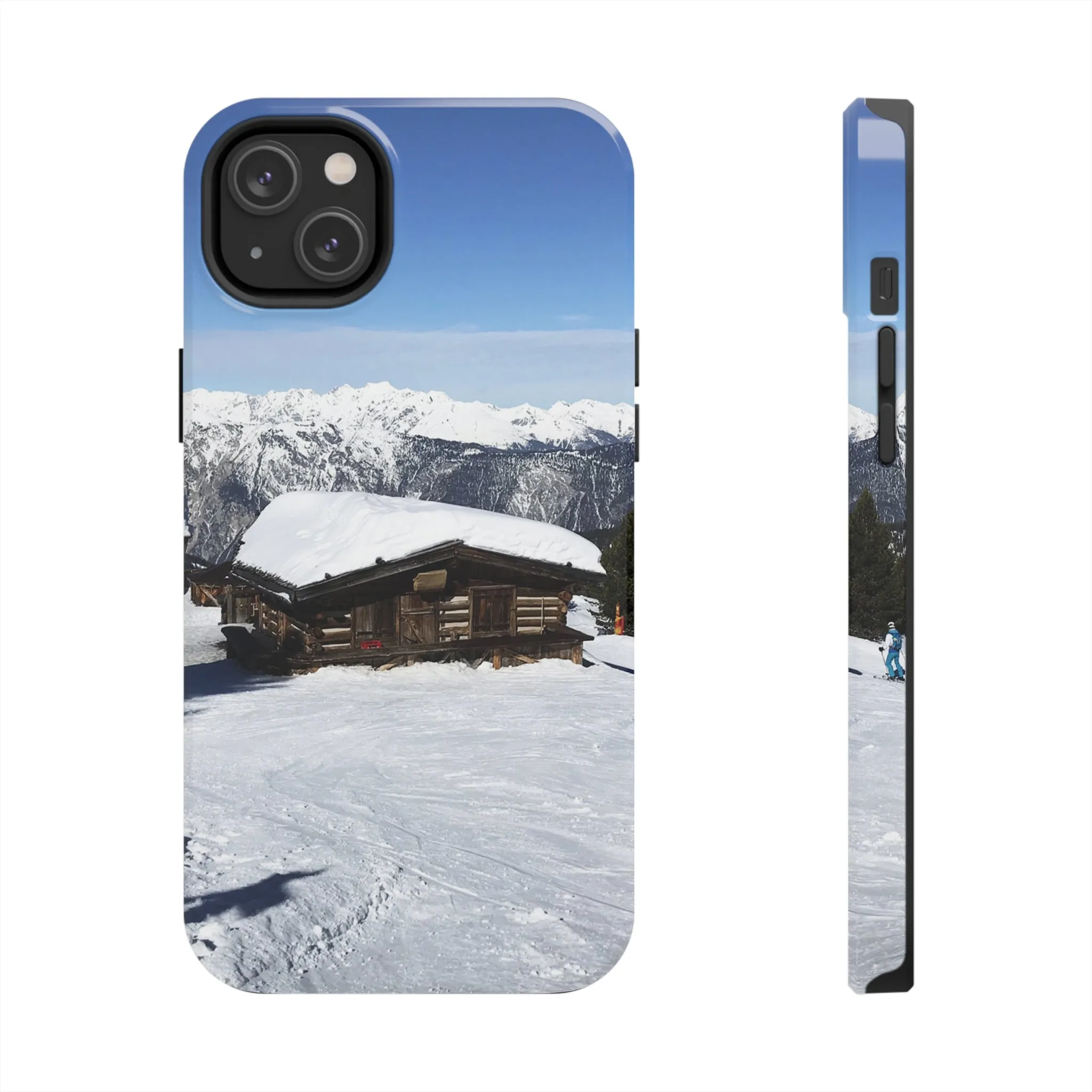 Ski Hut in the Alps - Tough Phone Case, Case-Mate