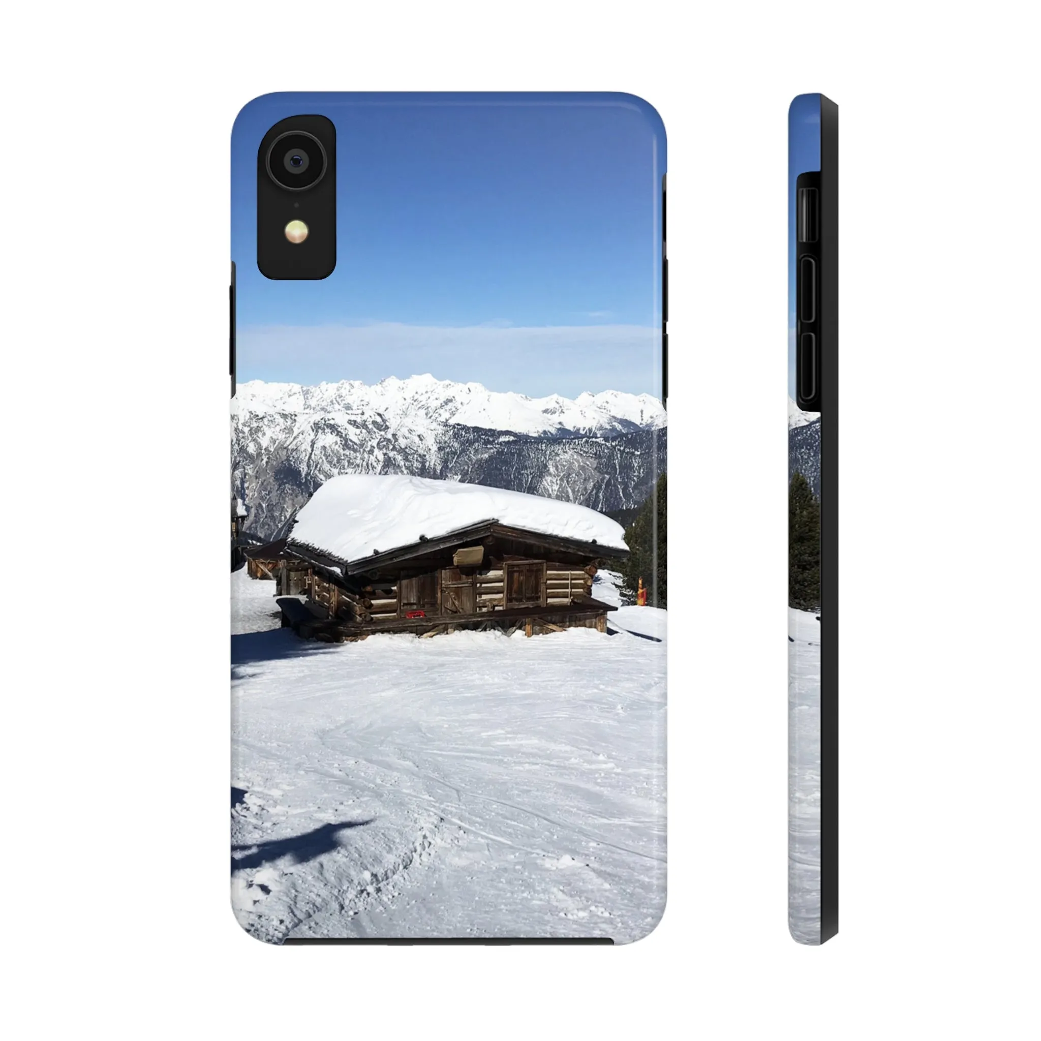Ski Hut in the Alps - Tough Phone Case, Case-Mate