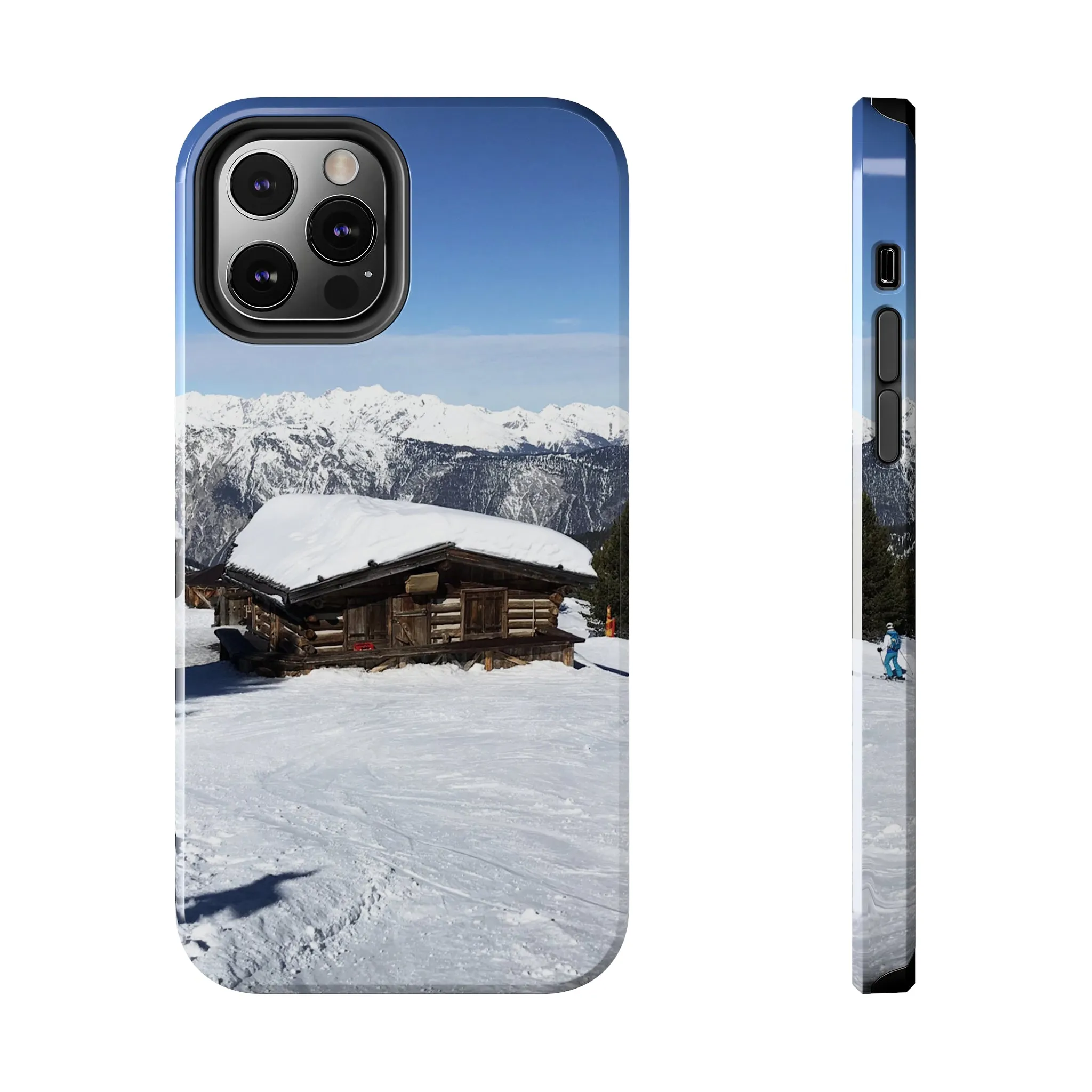 Ski Hut in the Alps - Tough Phone Case, Case-Mate