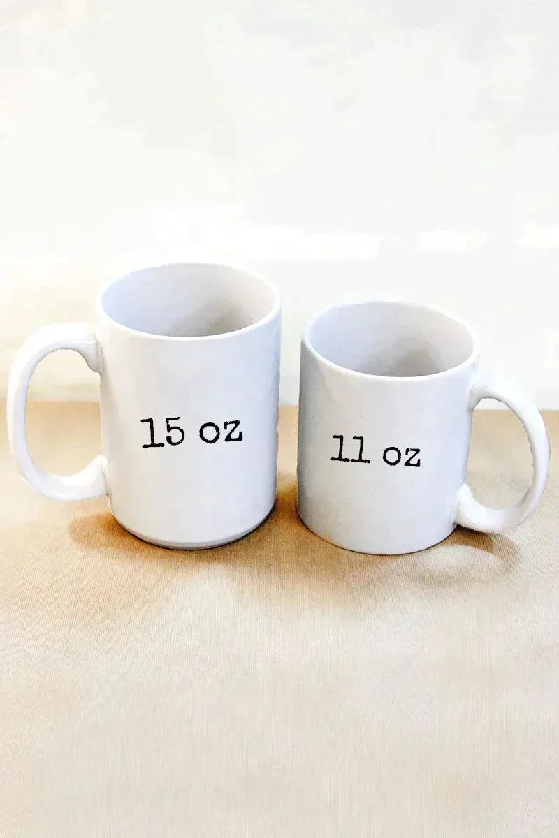 Smart Mouth Cornbread Accent White Mug