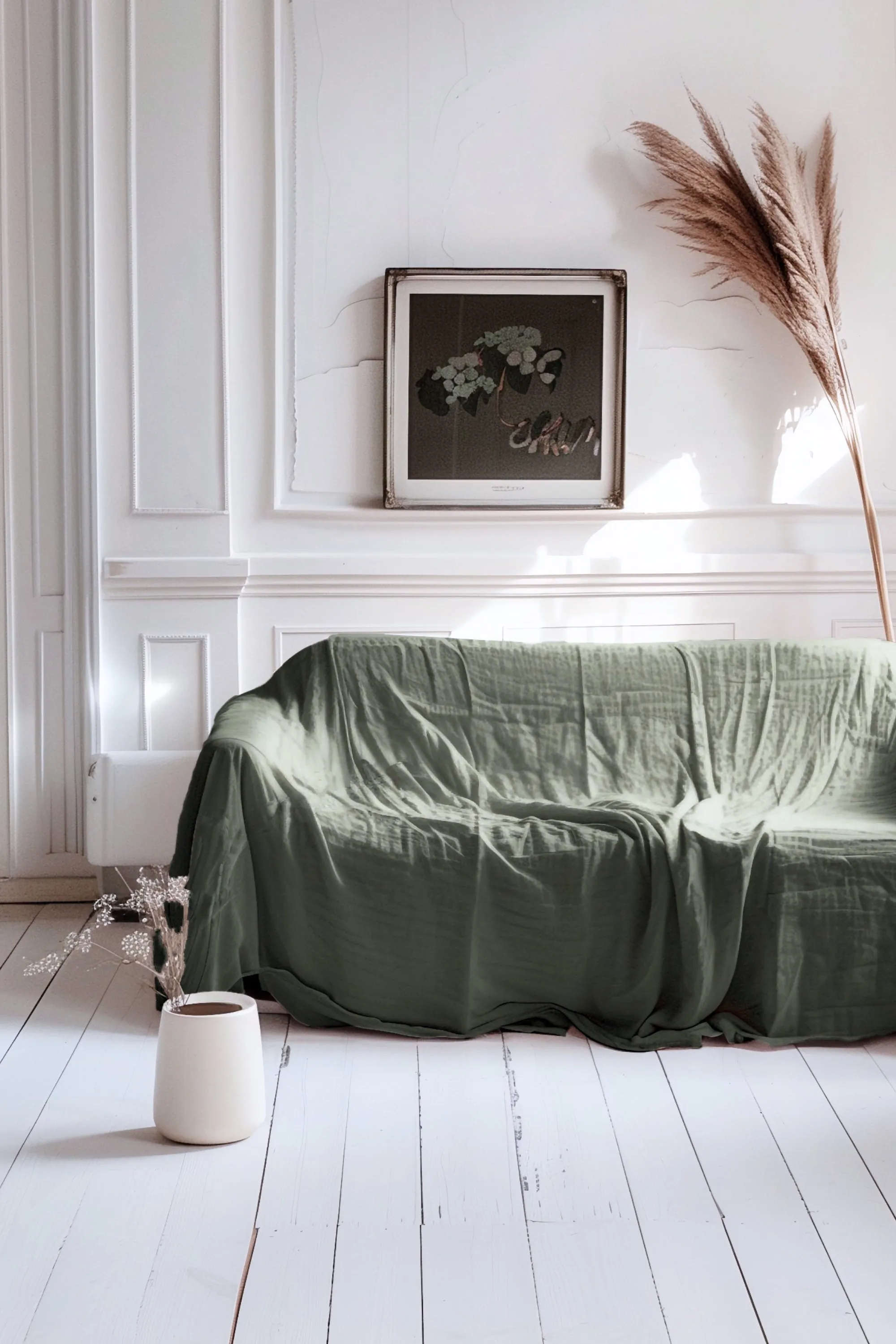 Sofa cover - green
