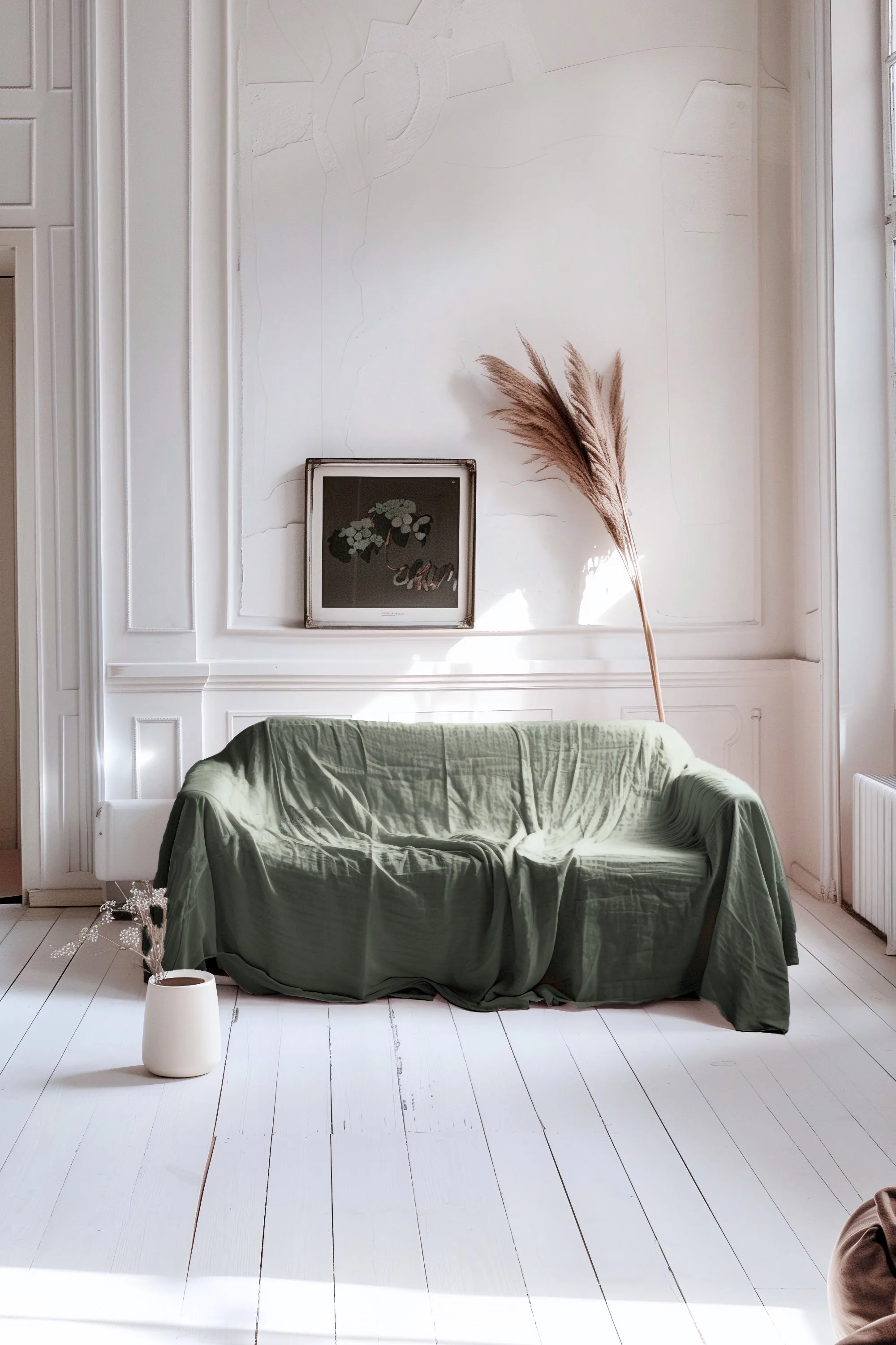 Sofa cover - green