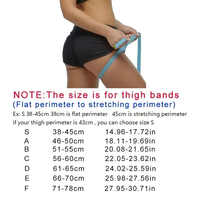Stylish Geometric Leg Warmers with Anti-Chafing Thigh Bands and Non-Slip Silicon Grip for Women