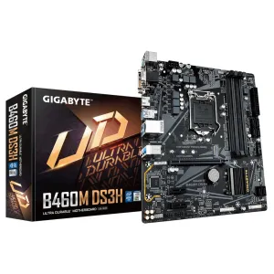 Tarjeta Madre Gigabyte micro ATX B460M DS3H, S-1200