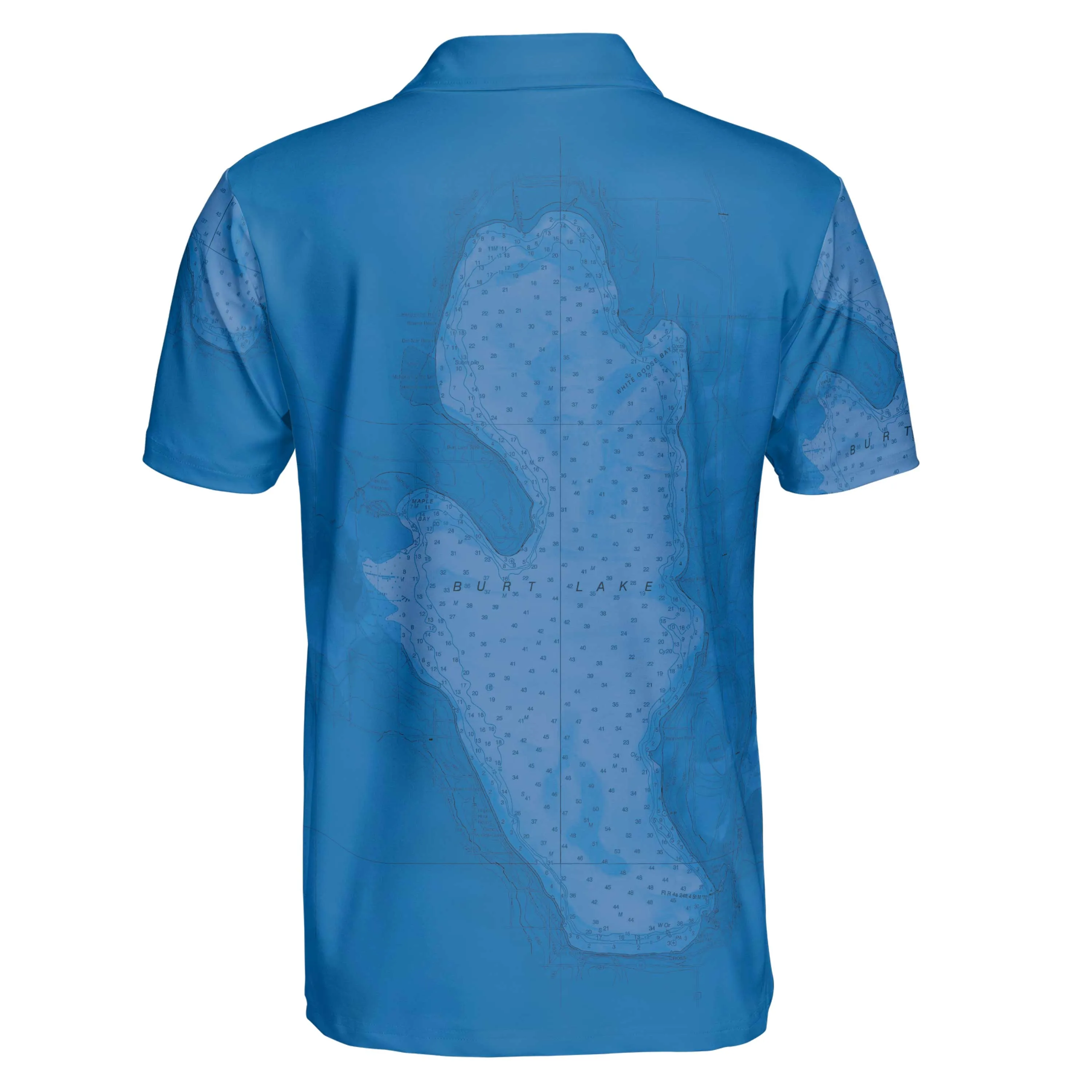The Burt Lake Blues Polo Shirt