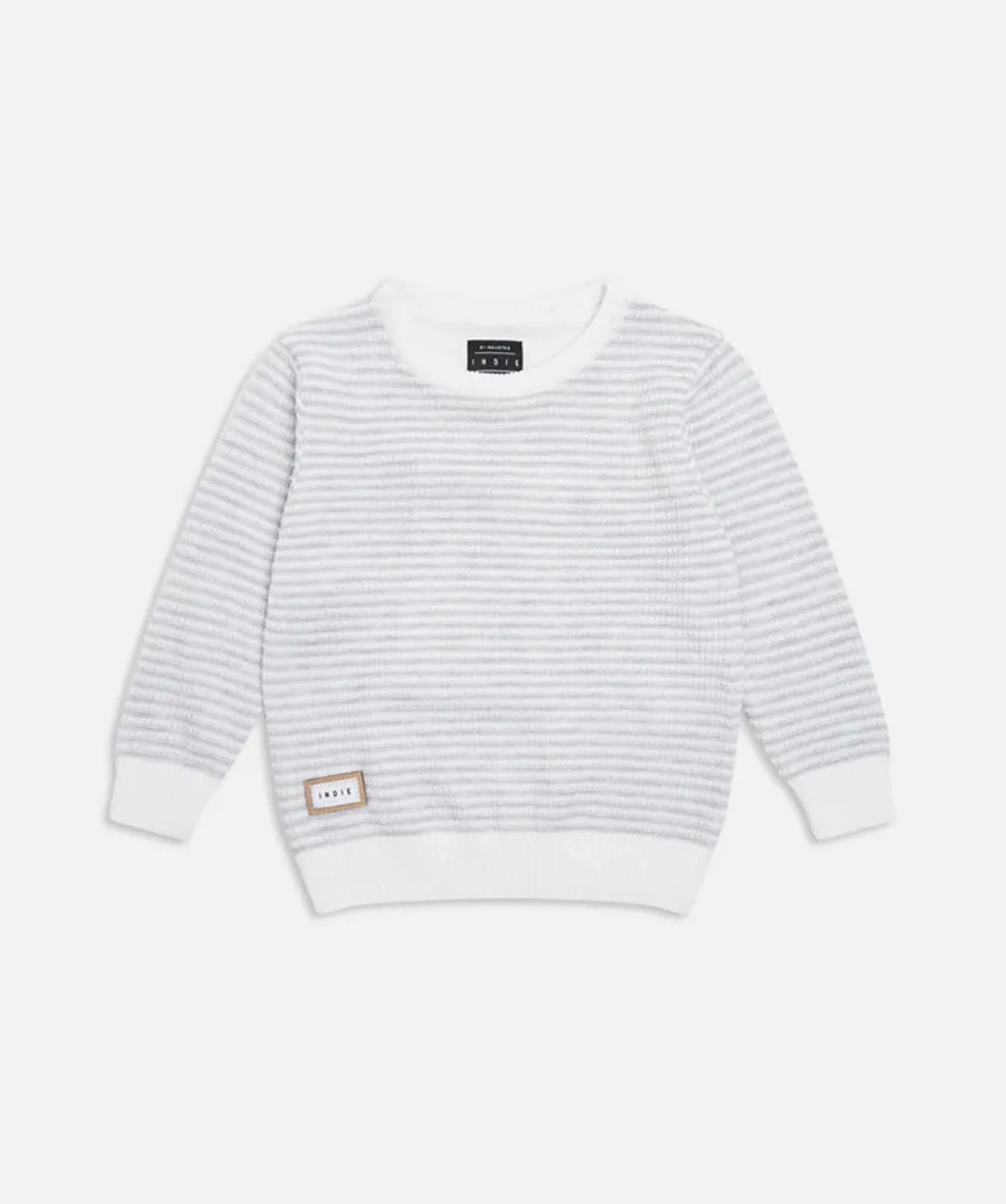 The Leeton Knit - Light Grey