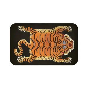 Tibetan Printed Tiger Bath Mat