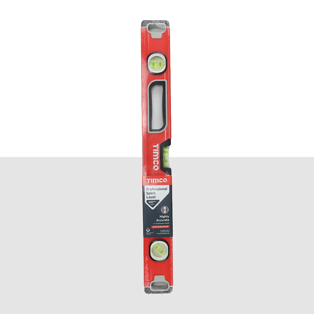 TIMCO Professional Spirit Level (Box Beam) - 600mm