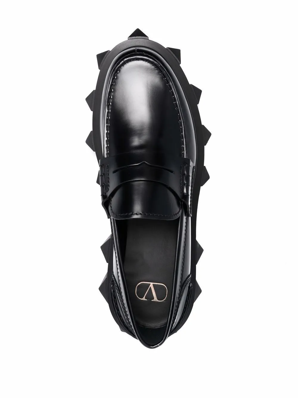 Trackstud loafers