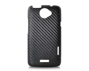 Twill Series HTC One X Leather Case - Black