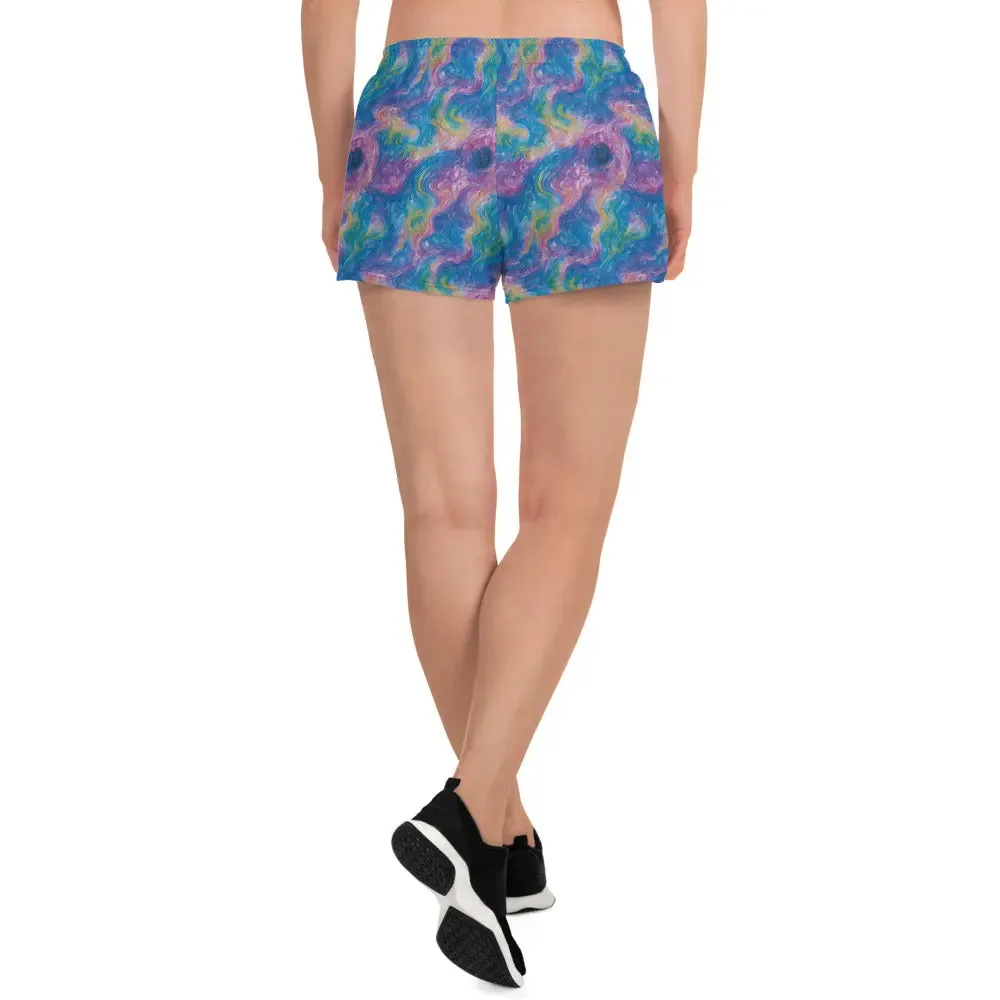 Unisex Athletic Shorts - Quantum Drift