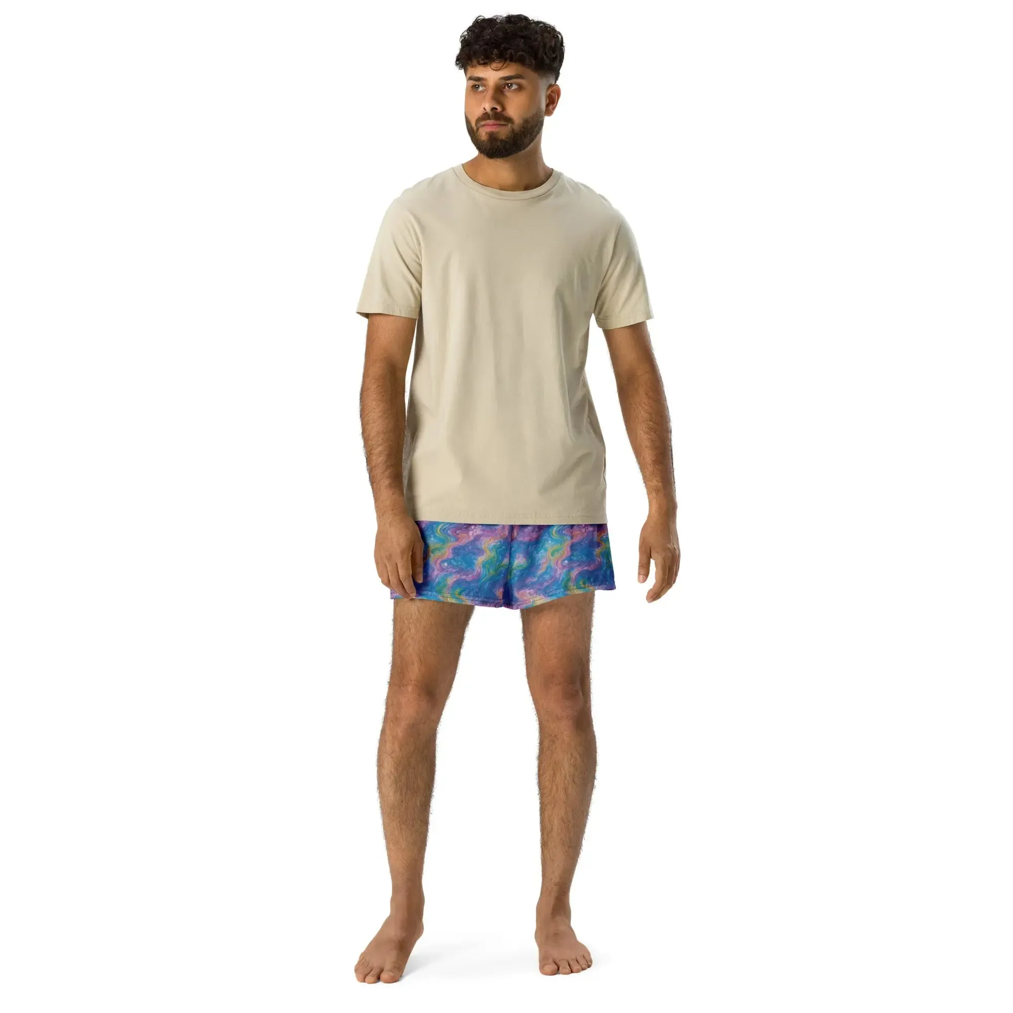 Unisex Athletic Shorts - Quantum Drift