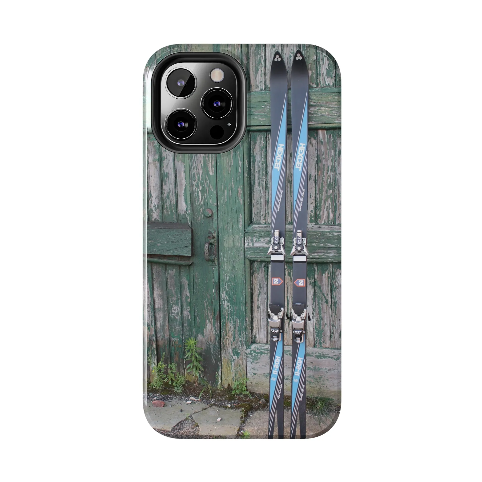 Vintage Skis - Tough Phone Case, Case-Mate