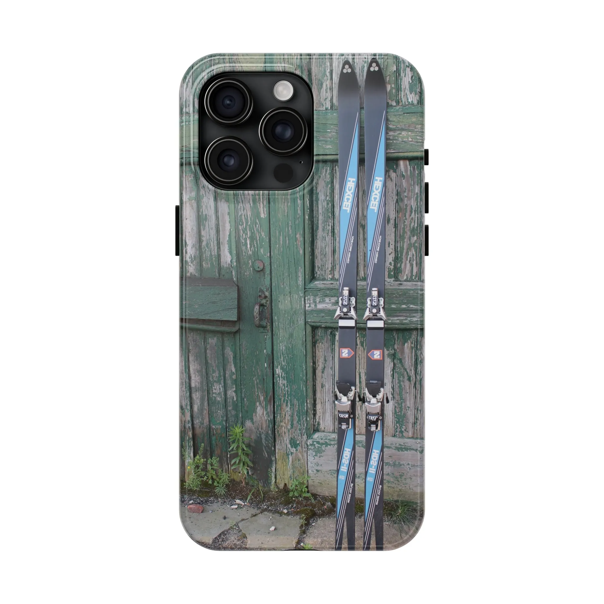 Vintage Skis - Tough Phone Case, Case-Mate