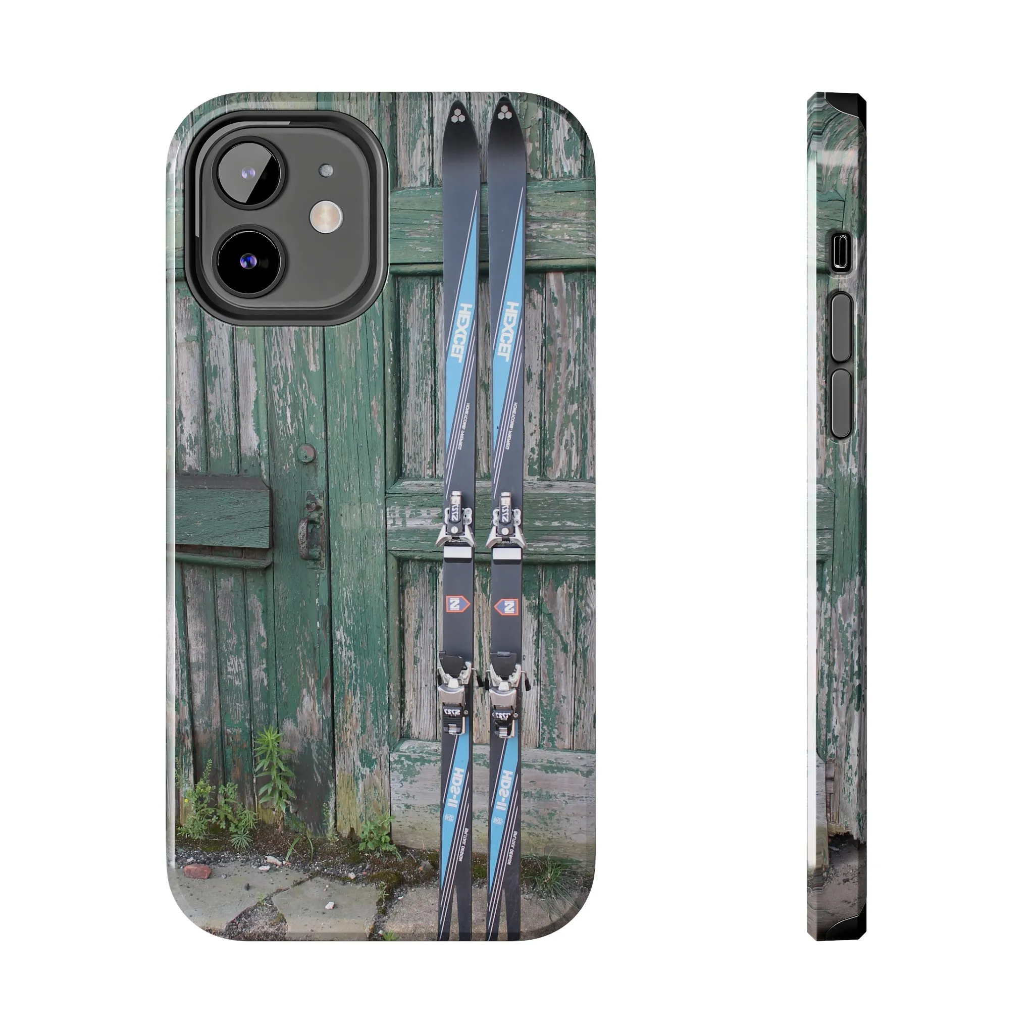 Vintage Skis - Tough Phone Case, Case-Mate