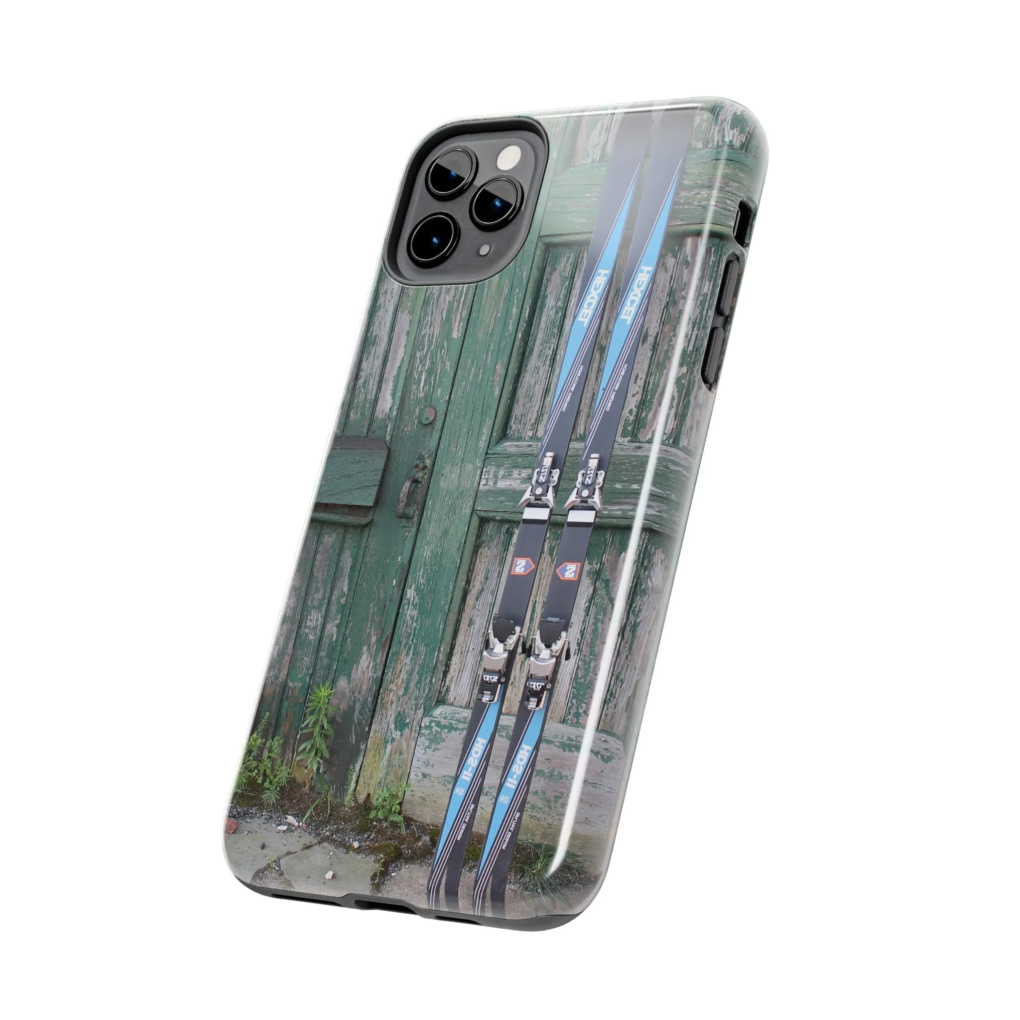Vintage Skis - Tough Phone Case, Case-Mate