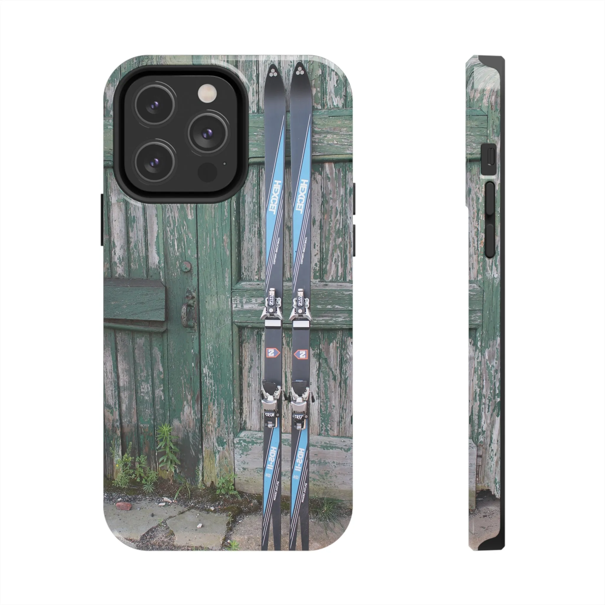 Vintage Skis - Tough Phone Case, Case-Mate