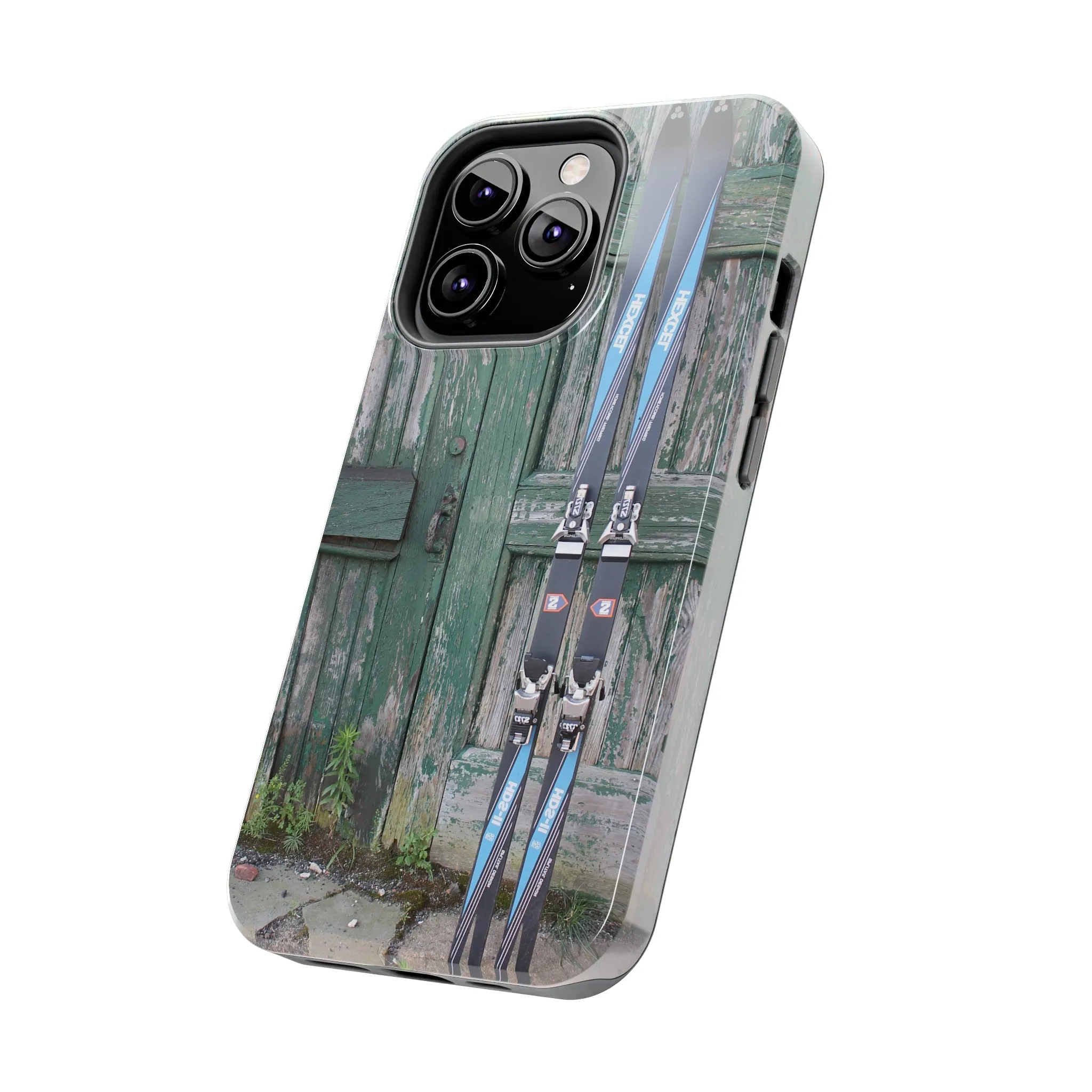 Vintage Skis - Tough Phone Case, Case-Mate