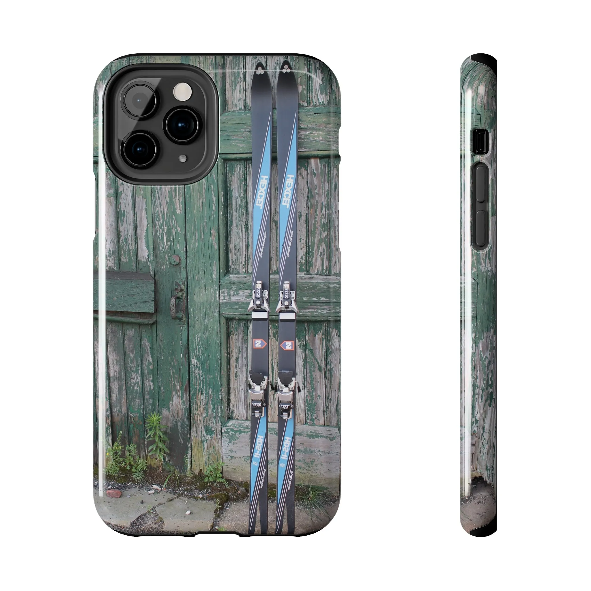 Vintage Skis - Tough Phone Case, Case-Mate