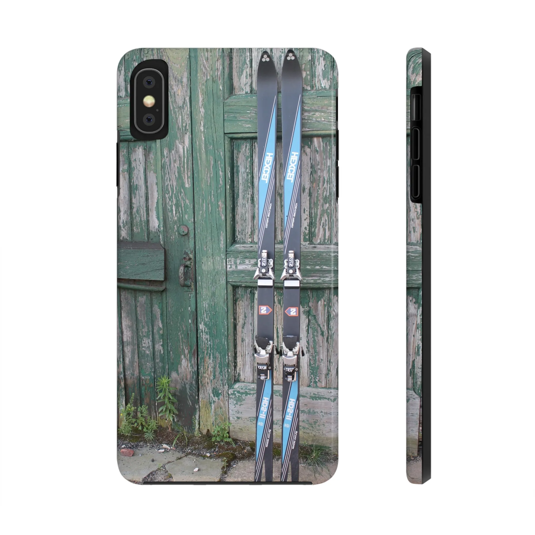 Vintage Skis - Tough Phone Case, Case-Mate