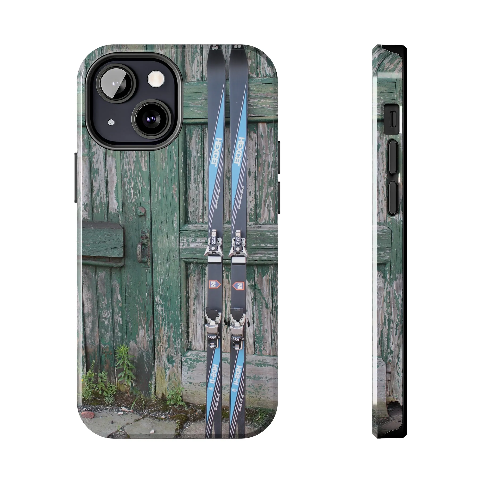Vintage Skis - Tough Phone Case, Case-Mate