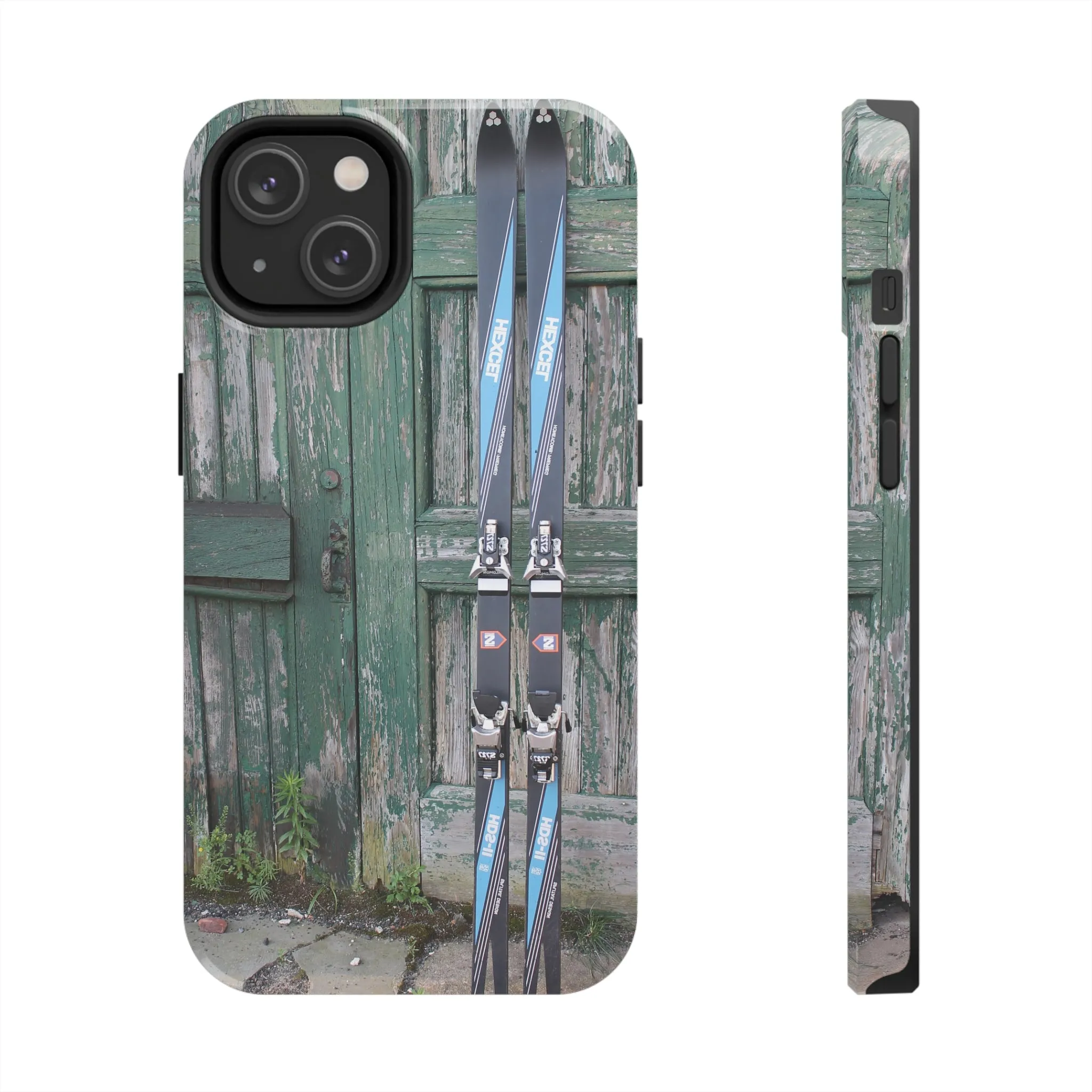 Vintage Skis - Tough Phone Case, Case-Mate