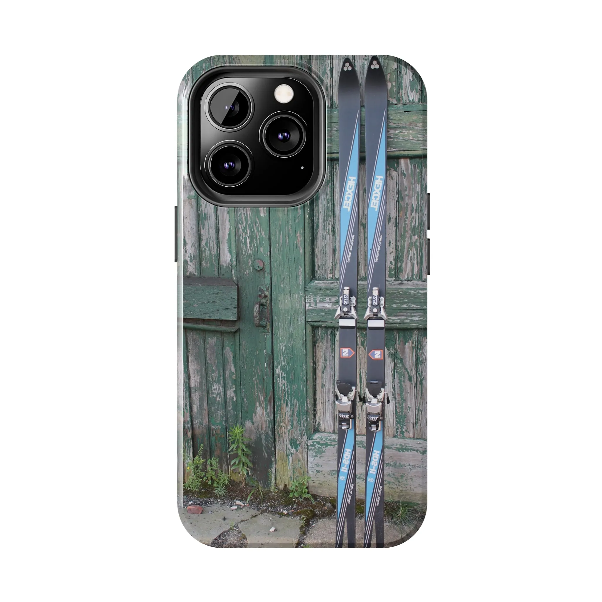 Vintage Skis - Tough Phone Case, Case-Mate