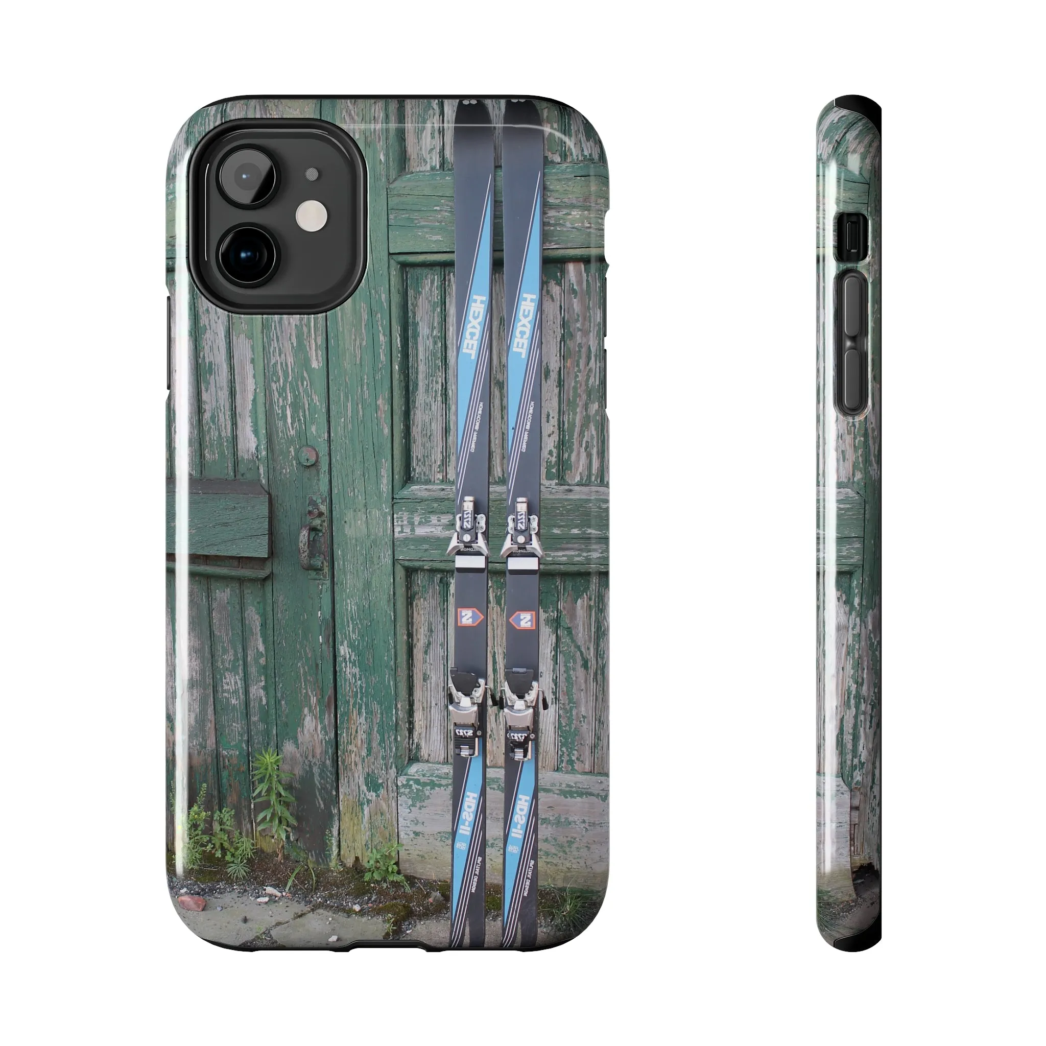 Vintage Skis - Tough Phone Case, Case-Mate