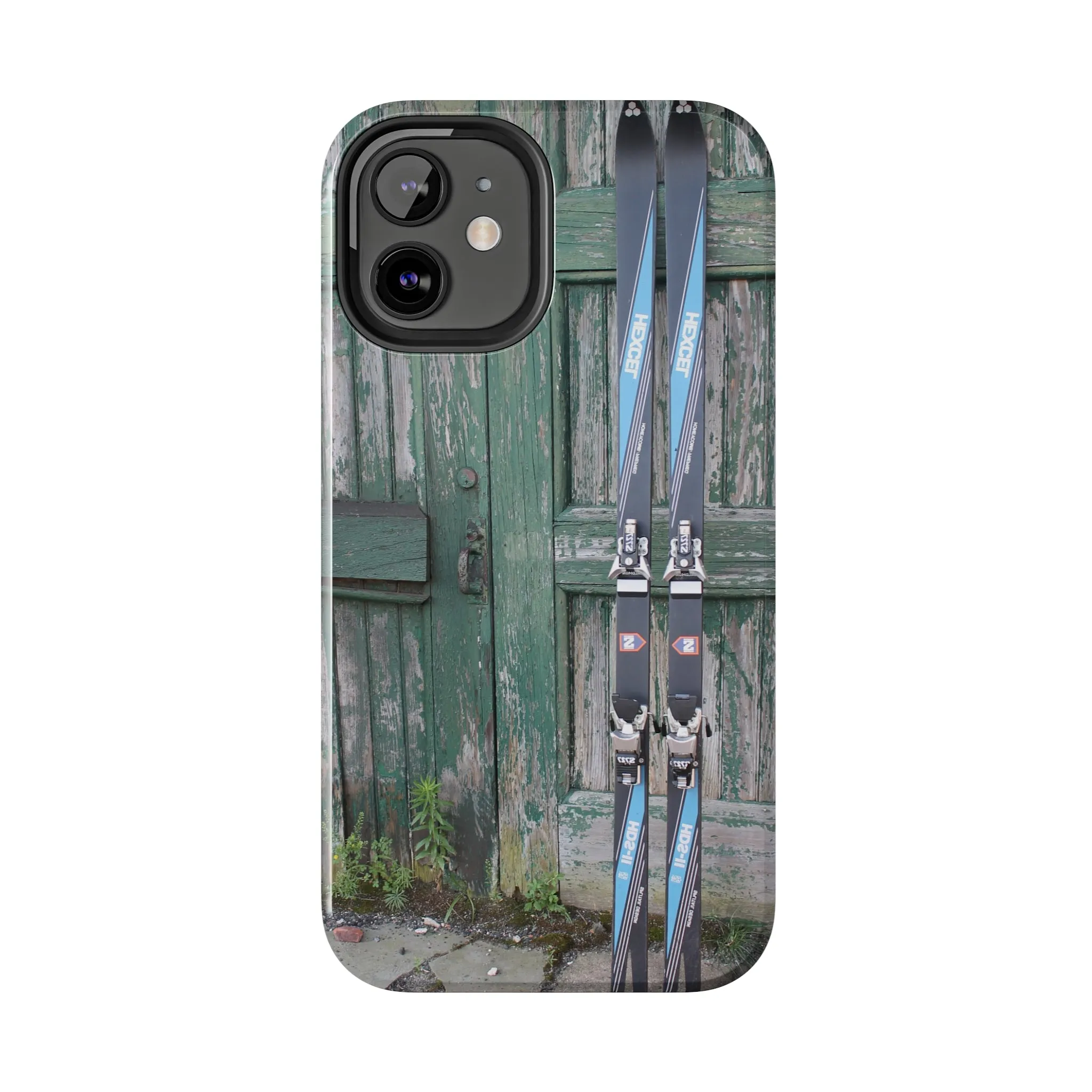 Vintage Skis - Tough Phone Case, Case-Mate