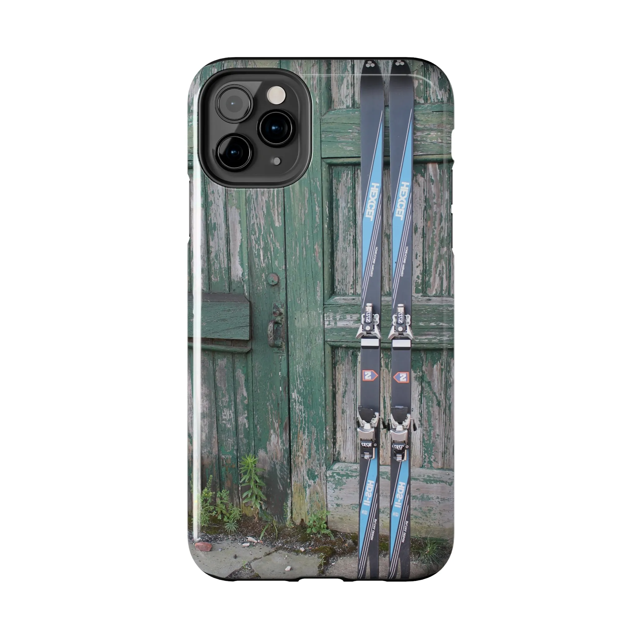 Vintage Skis - Tough Phone Case, Case-Mate